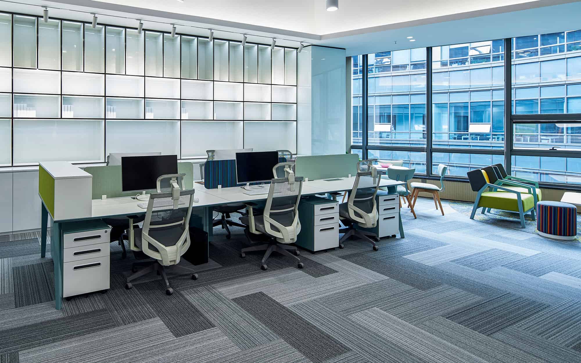 Clean And Tidy Office Scene Map
